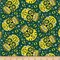 Licensed NCAA University of Oregon Sugar Skull OR-1193 Cotton Fabric by the Yard